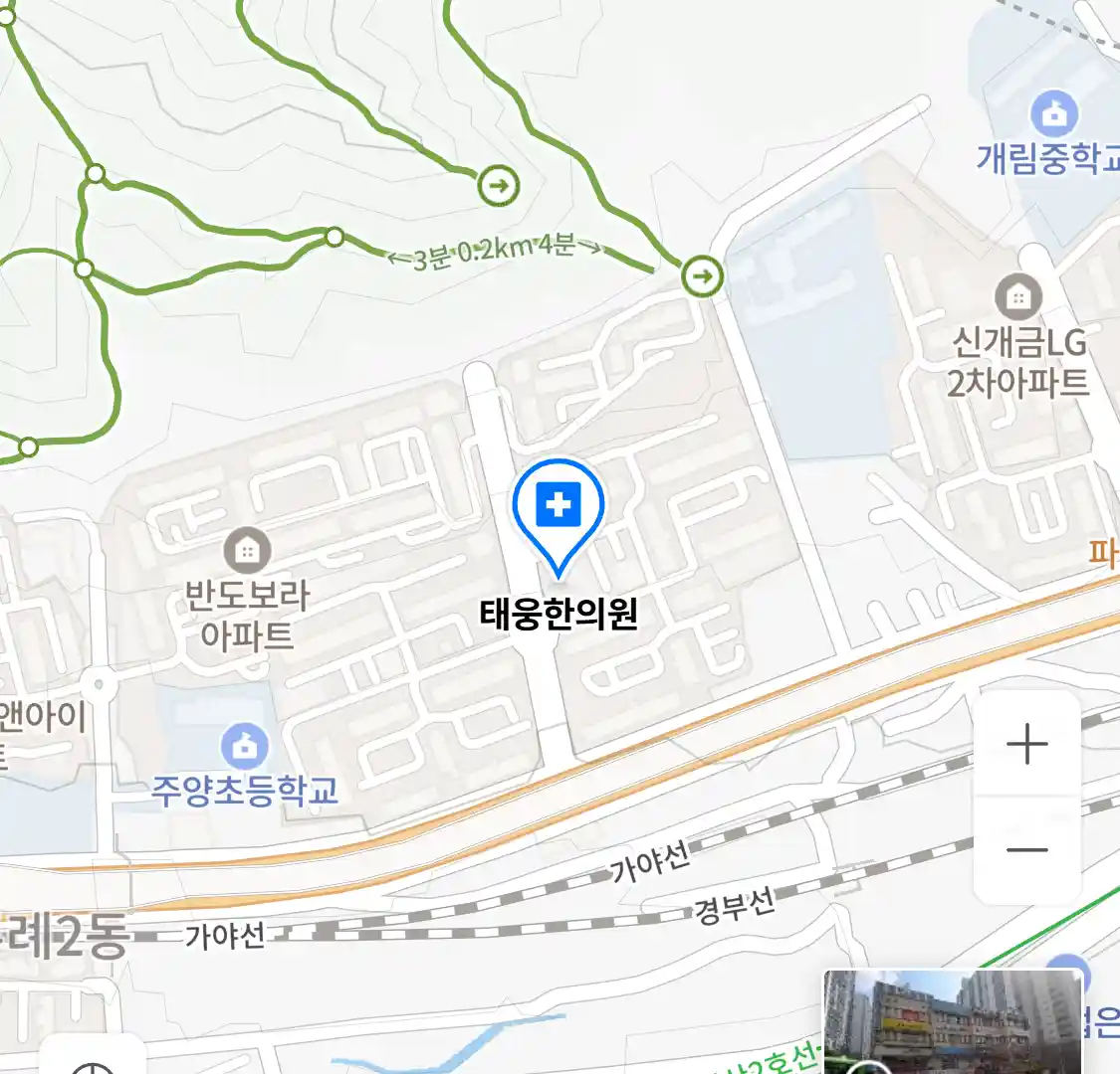 태웅한의원 위치