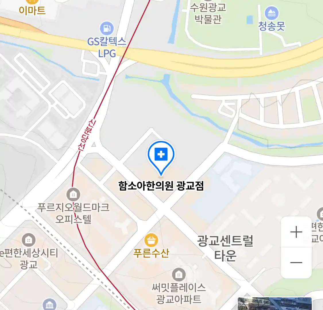 함소아한의원 광교점 위치