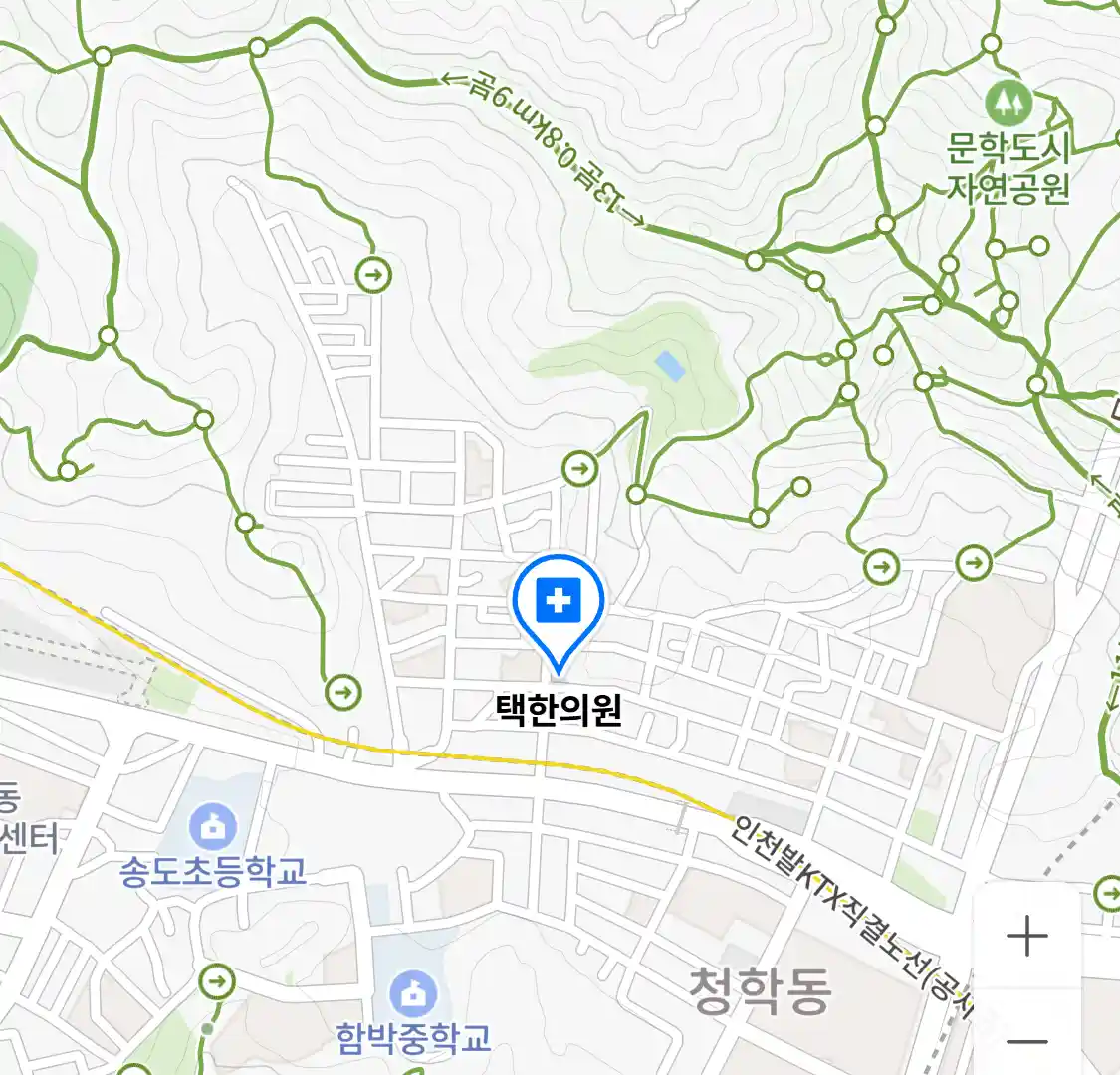 택한의원 위치