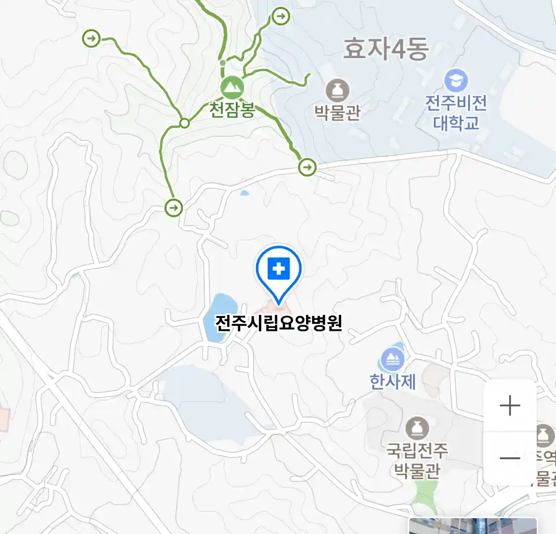 전주시립요양병원 위치