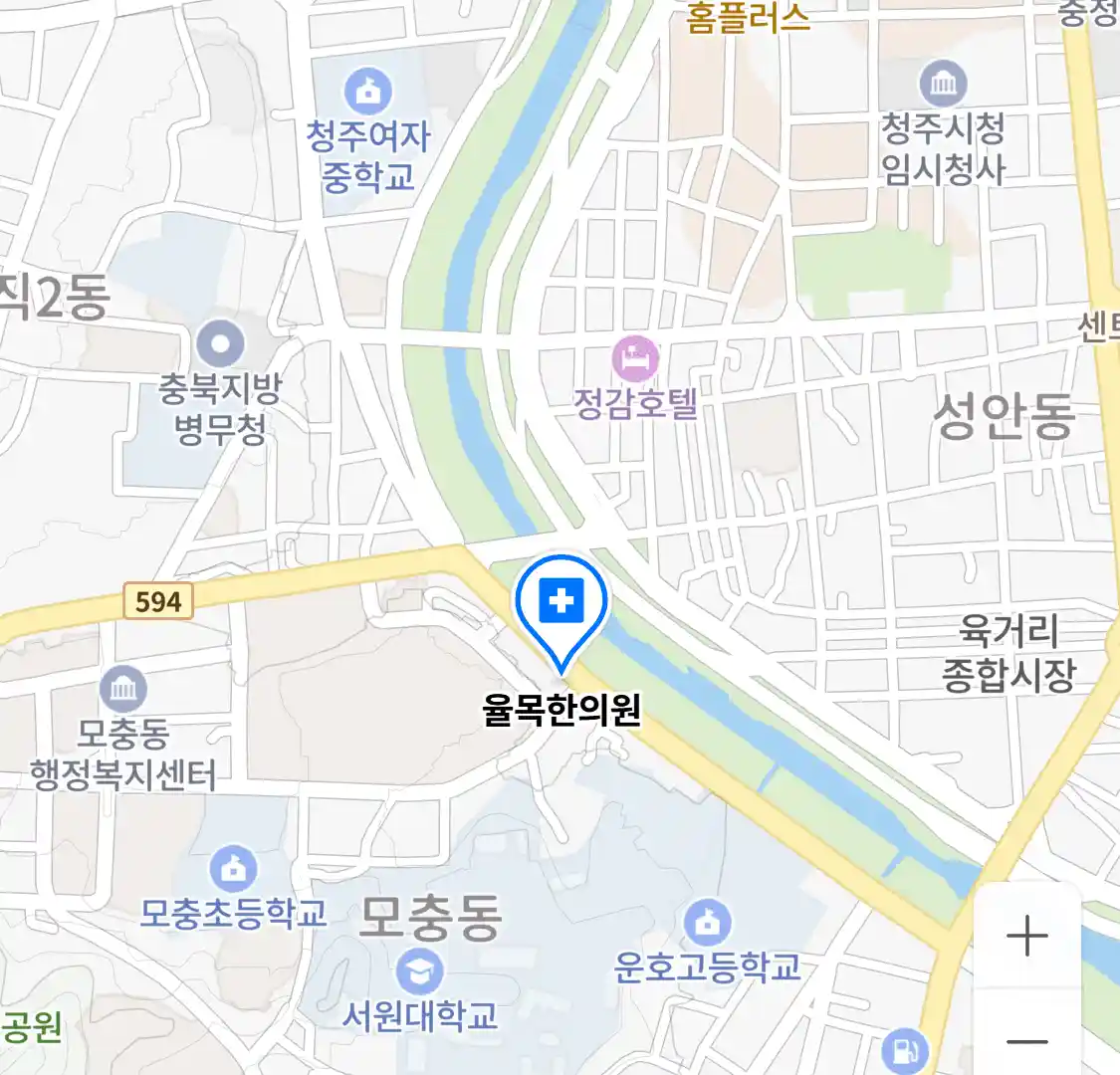 율목한의원 위치