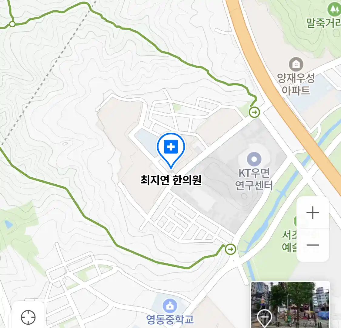 최지연 한의원 위치