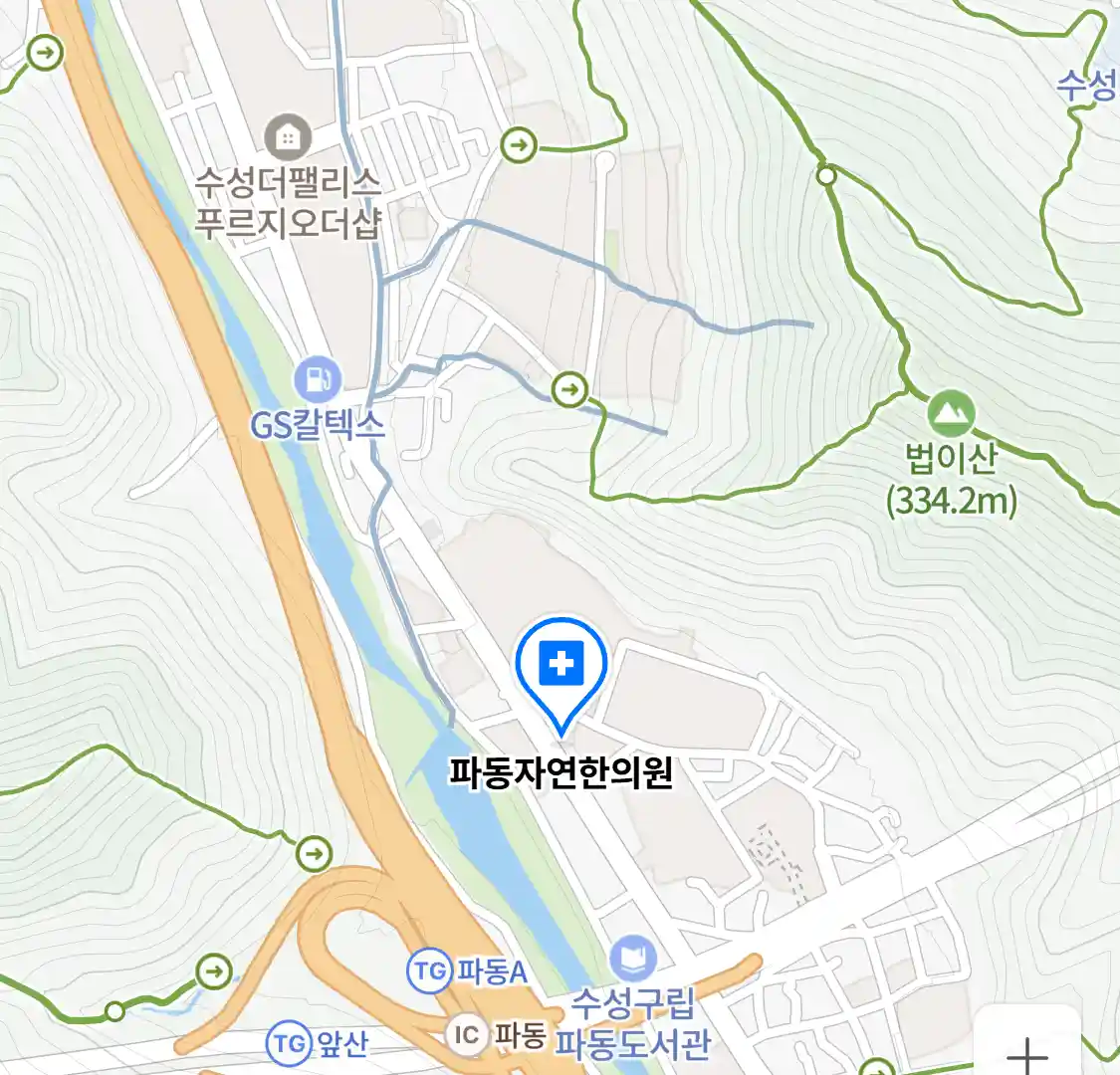 파동자연한의원 위치