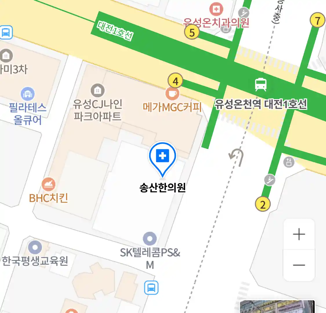 송산한의원 위치
