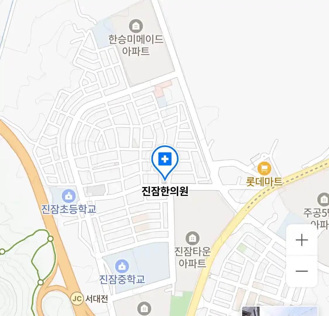 진잠한의원 위치