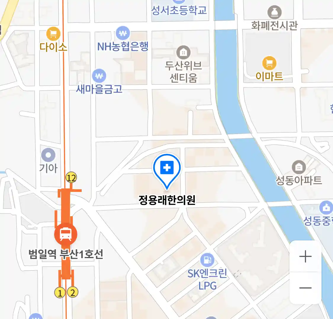 정용래한의원 위치