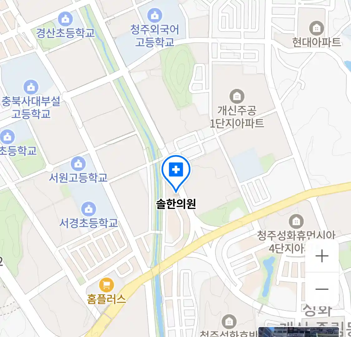 솔한의원 위치
