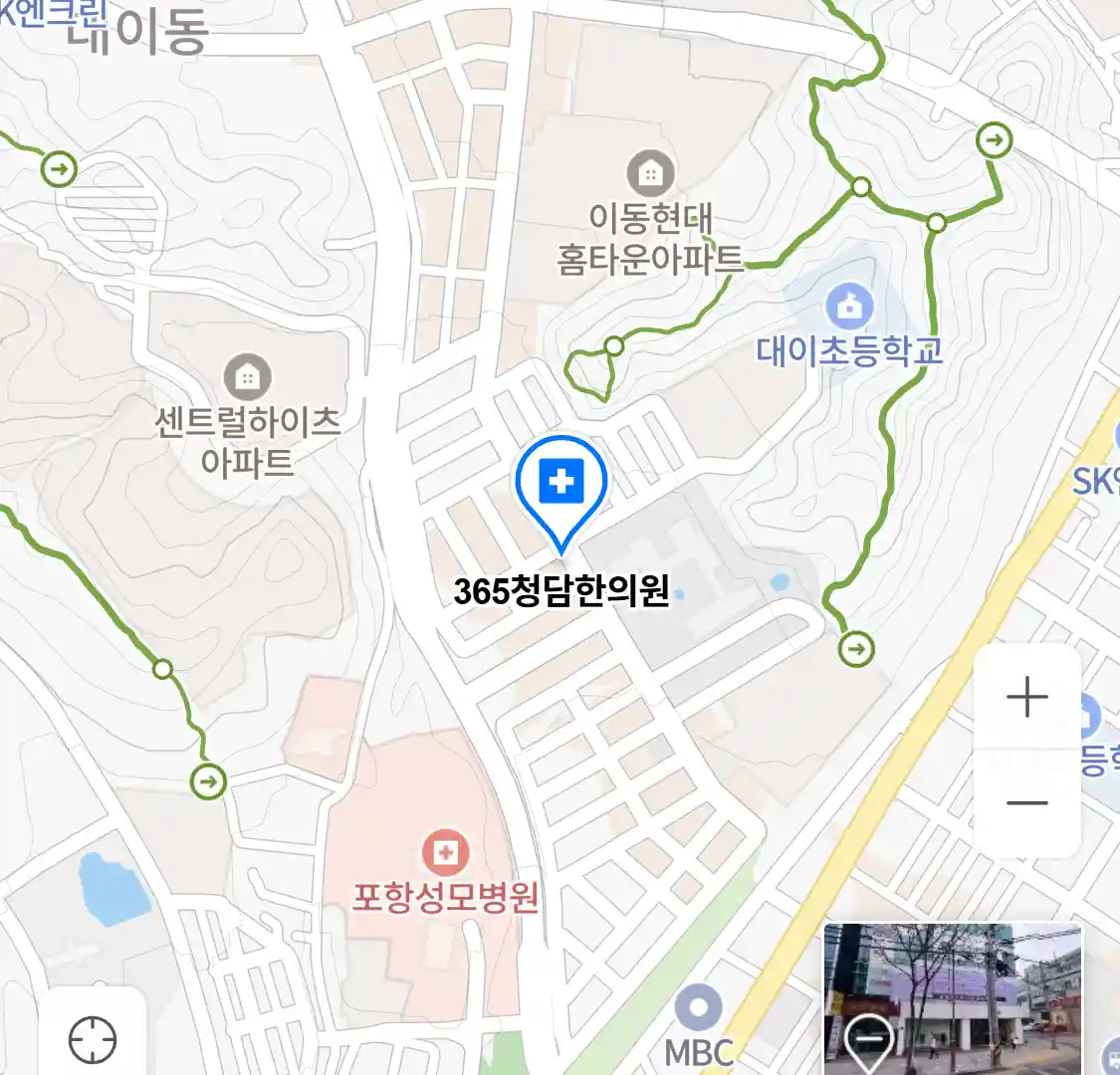 365청담한의원 위치