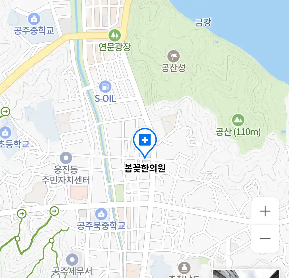 봄꽃한의원 위치