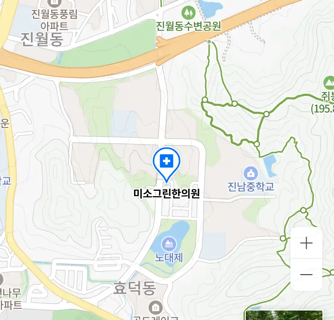 미소그린한의원 위치