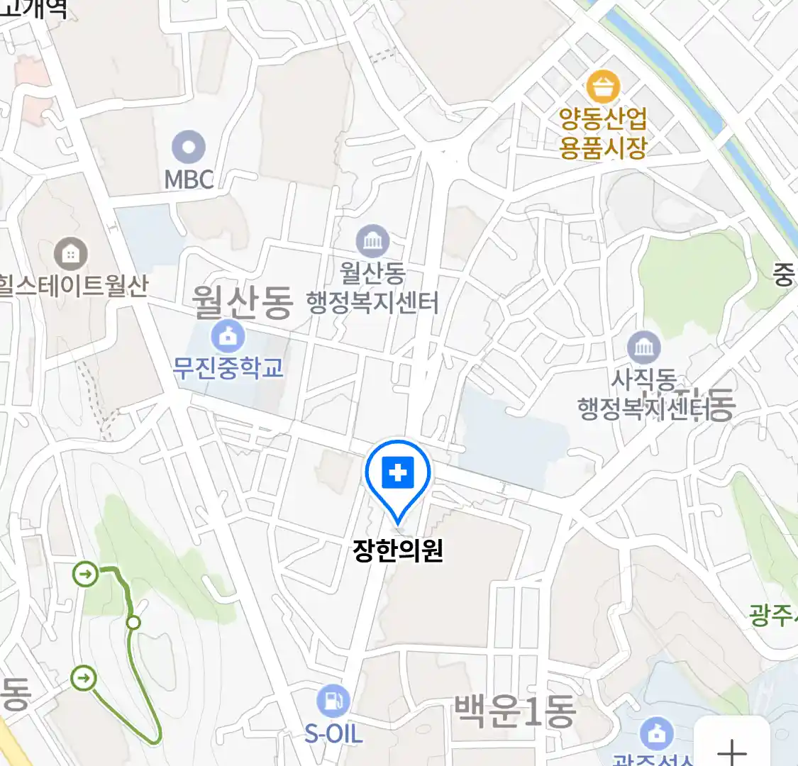 장한의원 위치