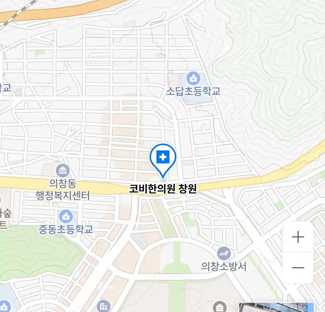 코비한의원 창원 위치
