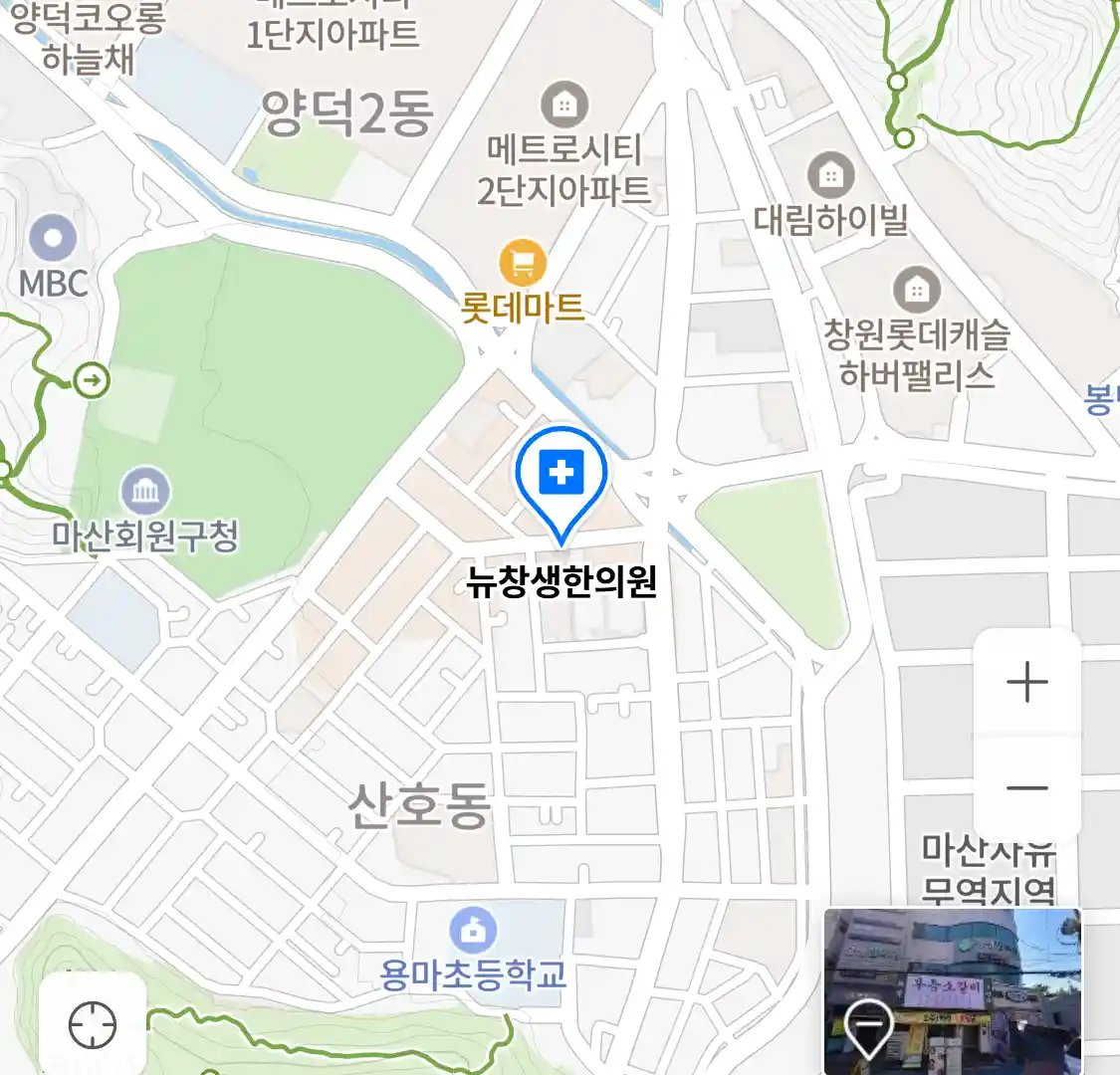 뉴창생한의원 위치
