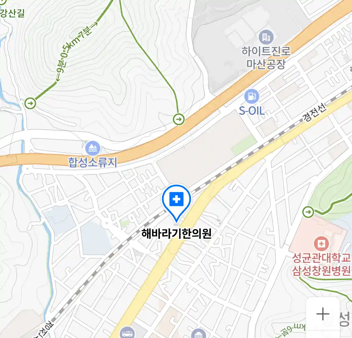 해바라기한의원 위치