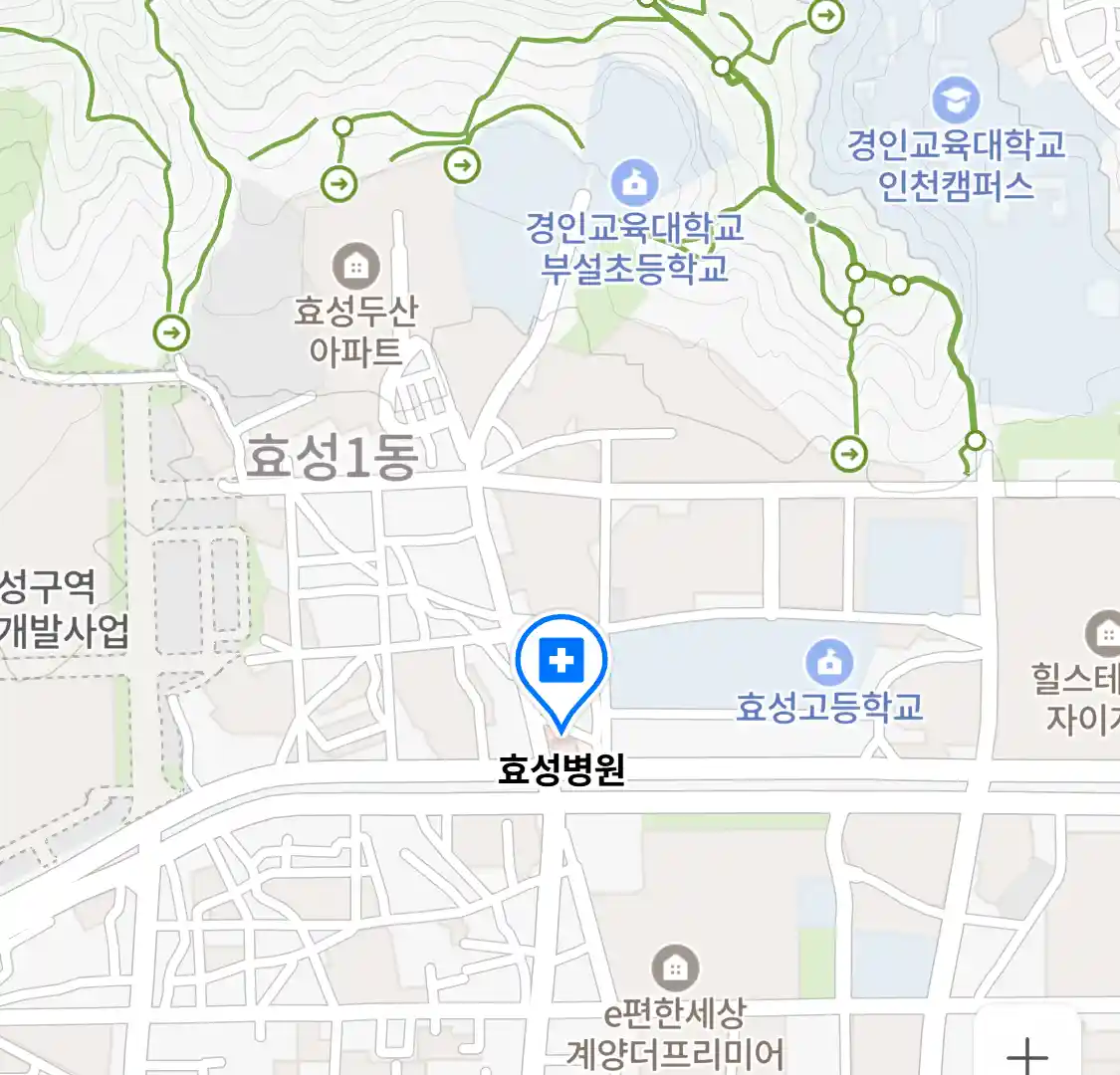 효성병원 위치