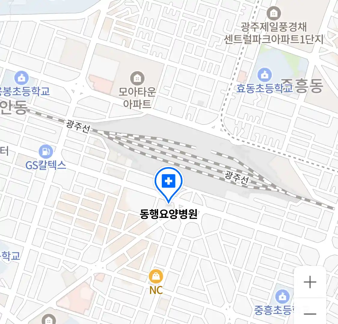 동행요양병원 위치