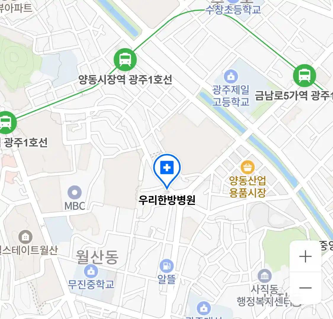 우리한방병원 위치