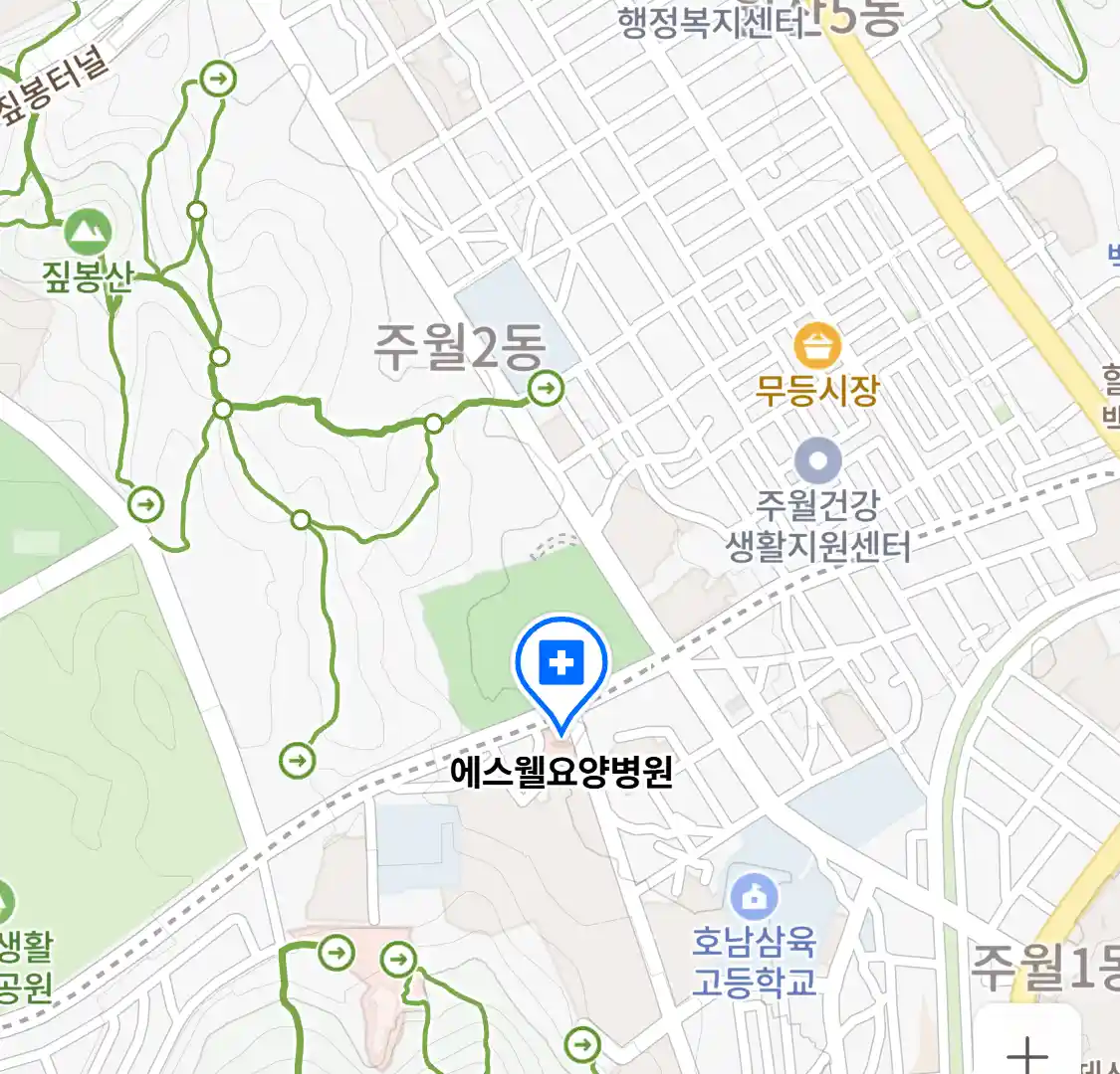 에스웰요양병원 위치