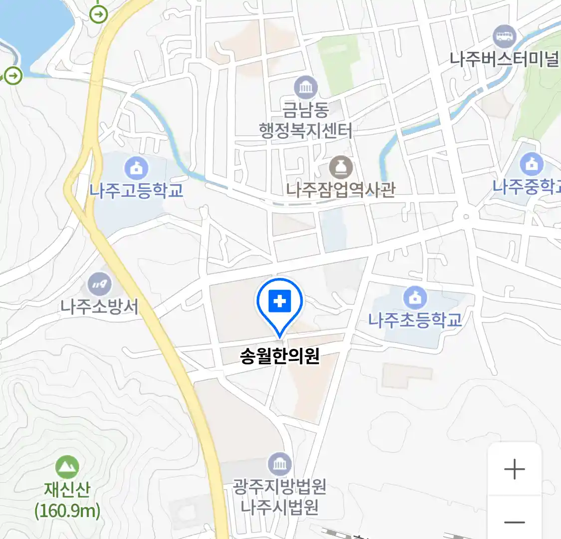 송월한의원 위치