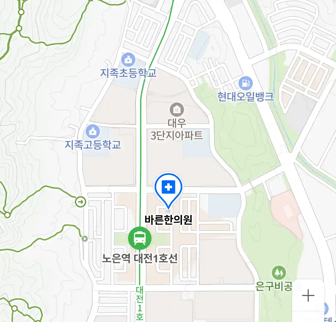 바른한의원 위치