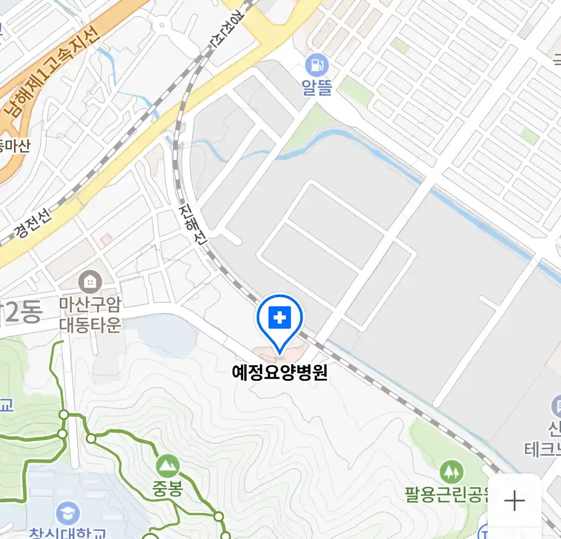 예정요양병원 위치