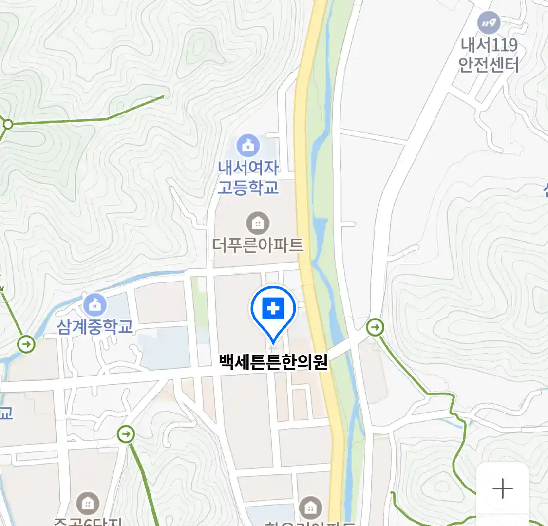 백세튼튼한의원 위치