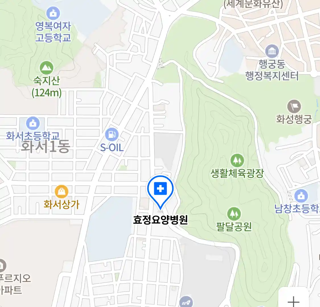 효정요양병원 위치