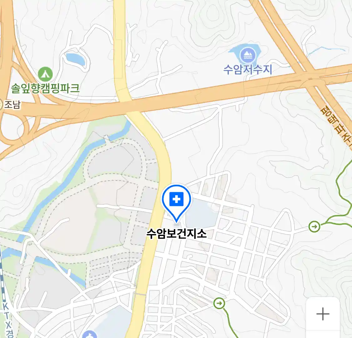 수암보건지소 위치