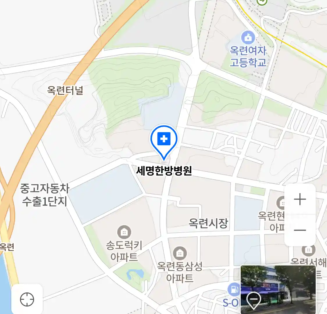 세명한방병원 위치