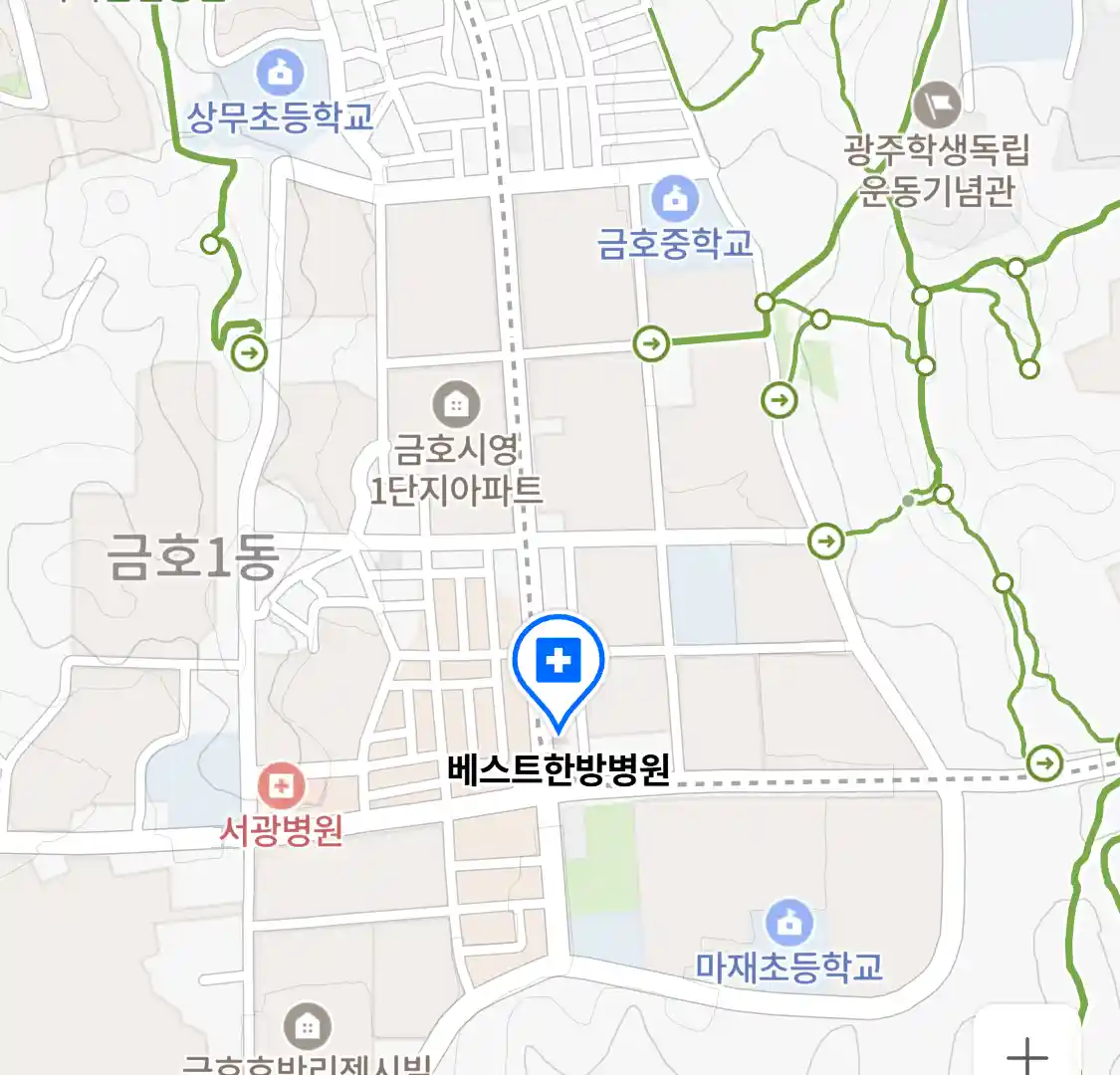 베스트한방병원 위치