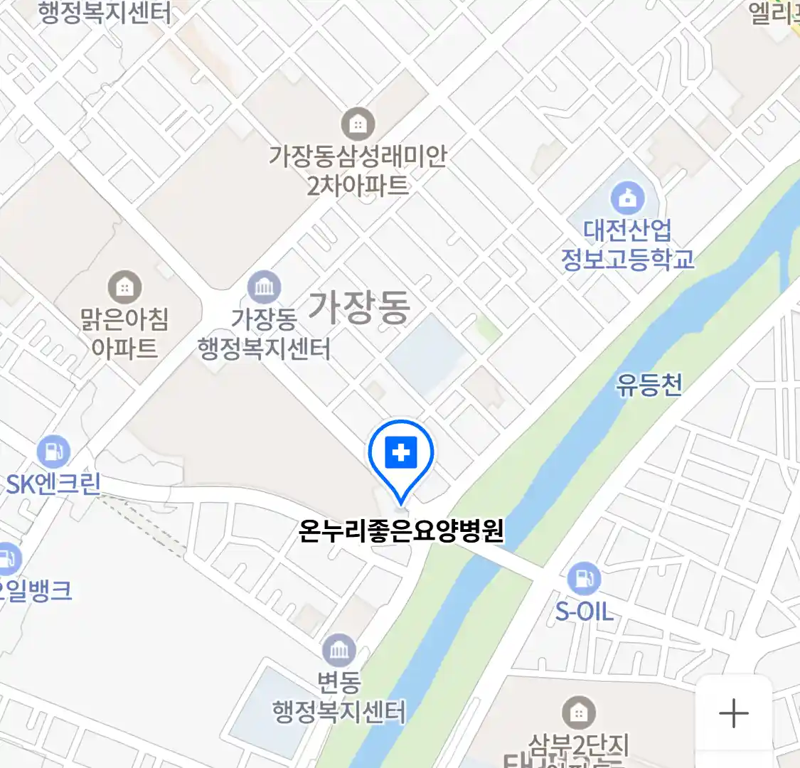 온누리좋은요양병원 위치