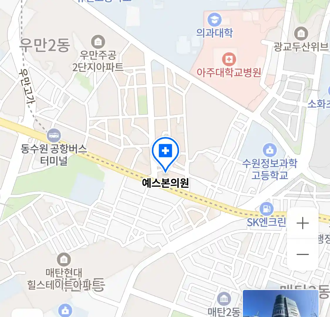 예스본의원 위치