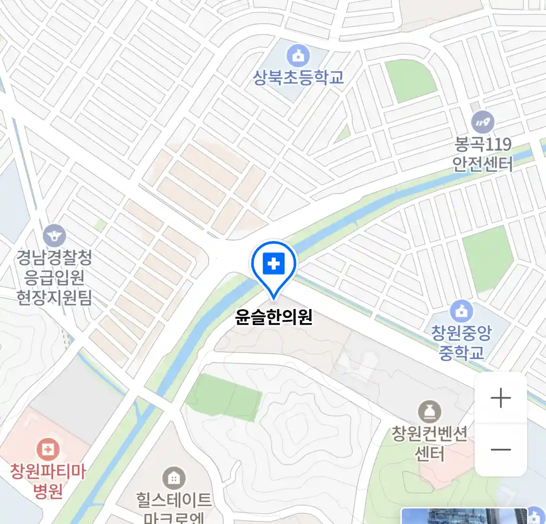 윤슬한의원 위치